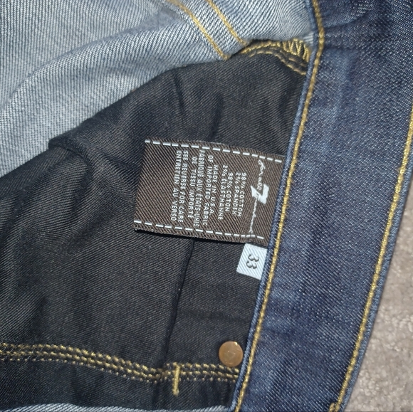 7 for all mankind 33x32 Standard denims - Picture 3 of 8